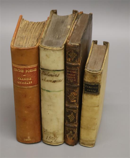 Somner, William, A Treatise of the Roman Ports and Forts in Kent...Oxford, Printed at the Theater, 1693 and three other vols,